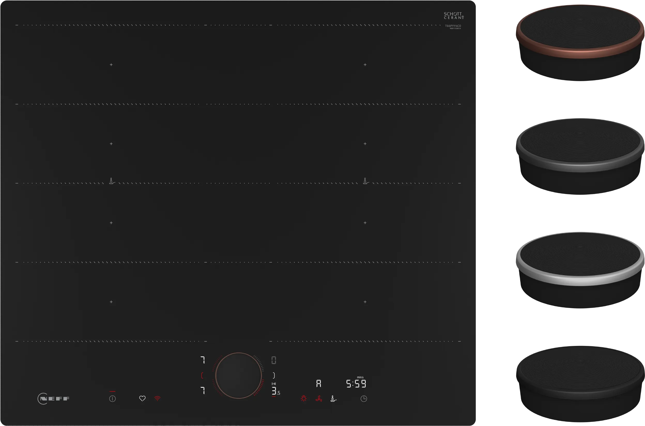 Neff T66PYY4C0 N 90 indukciona ploča za kuvanje W60cm