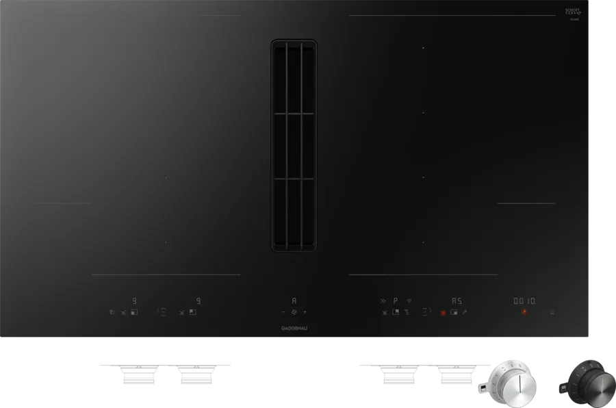 Gaggenau CV492105 Serie 400 indukcione ploče za kuvanje sa integrisanim aspiratorom W90 cm