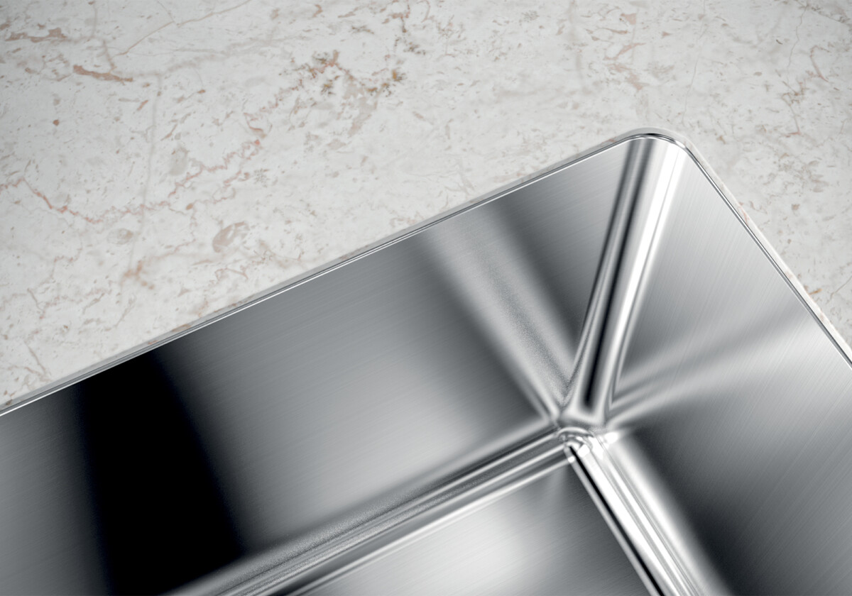 Foster Phantom gun metal 4371 056 podgradna sudopera 72,6x41,6 cm - Slika 4