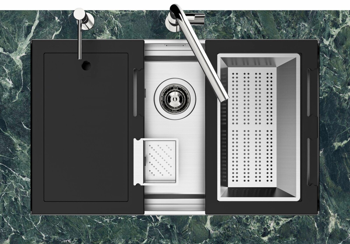 Foster Quadra EVO inox 1257 850 podgradna sudopera 78x47cm - Slika 6