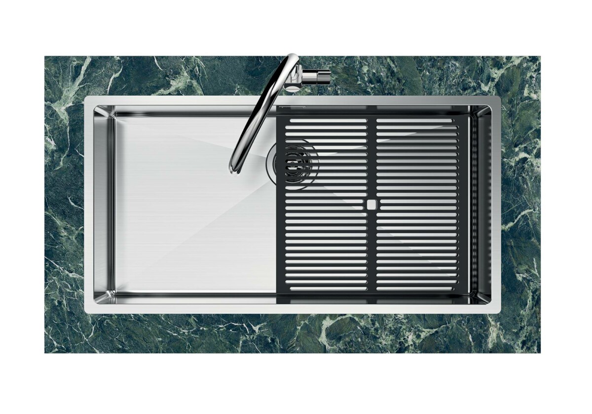 Foster Quadra R12 inox 1718 050 nadgradna sudopera 84x44cm - Slika 3