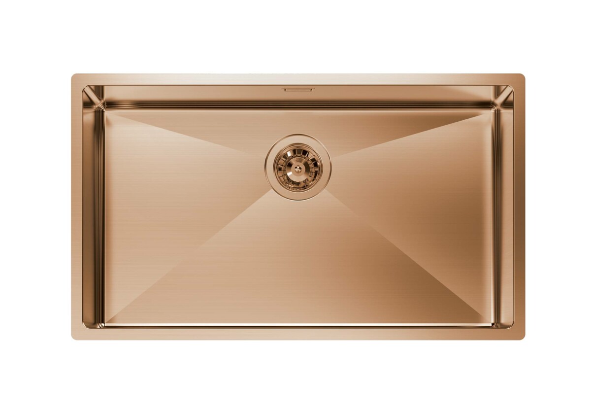 Foster Quadra R12 brandy 1717 855 podgradna sudopera 75x44cm