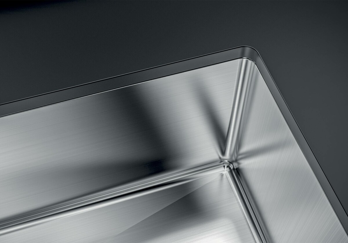 Foster Quadra R12 gun metal 1717 856 podgradna sudopera 75x44cm - Slika 7