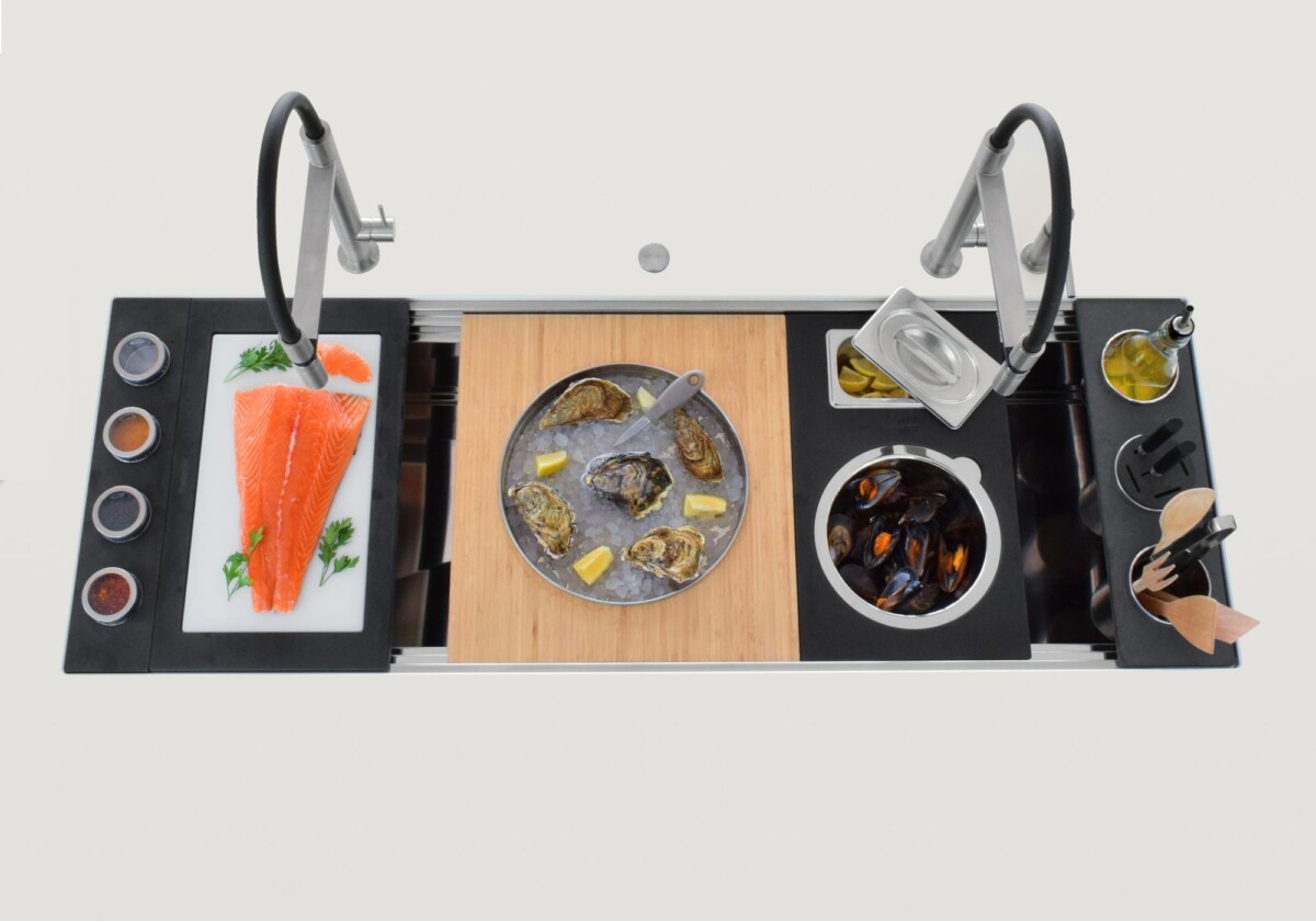 Foster Happy Hour inox 1049 850 podgradna sudopera 123.6x50.3cm - Slika 2