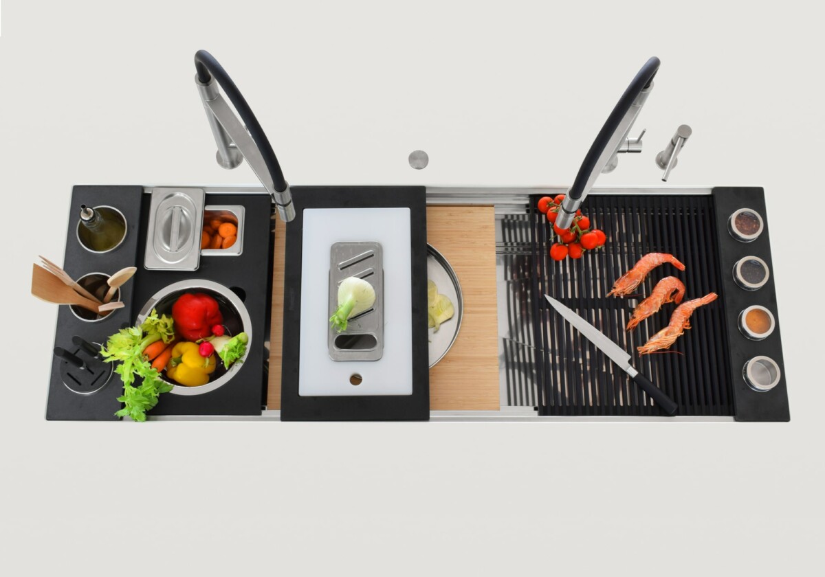 Foster Happy Hour inox 1049 850 podgradna sudopera 123.6x50.3cm - Slika 3