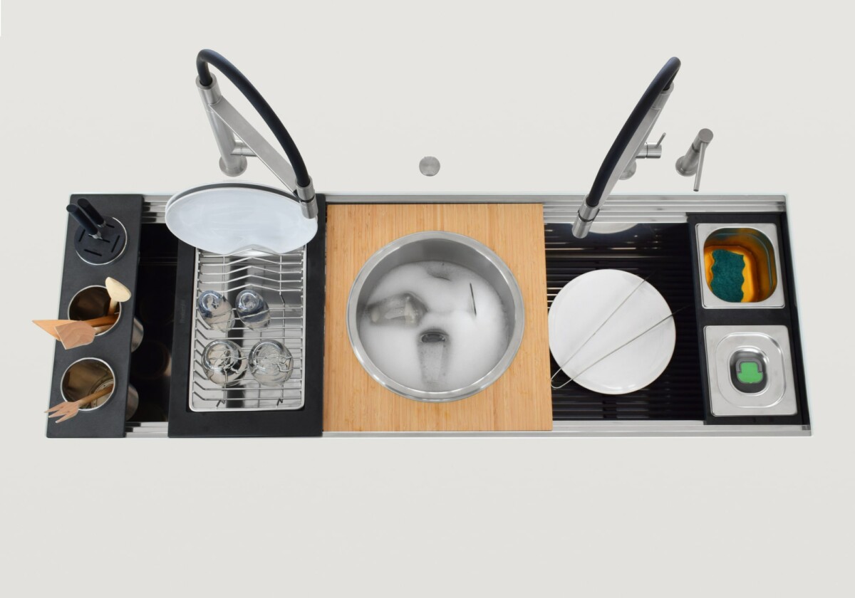 Foster Happy Hour inox 1049 850 podgradna sudopera 123.6x50.3cm - Slika 4