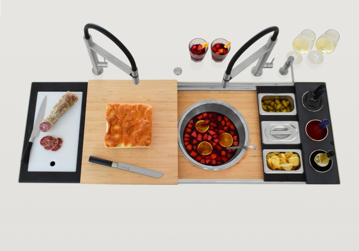 Foster Happy Hour inox 1049 850 podgradna sudopera 123.6x50.3cm - Slika 5