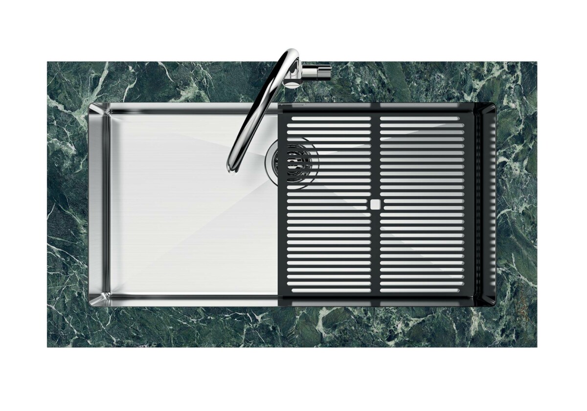 Foster Quadra R12 gun metal 1715 856 podgradna sudopera 54x44cm - Slika 2