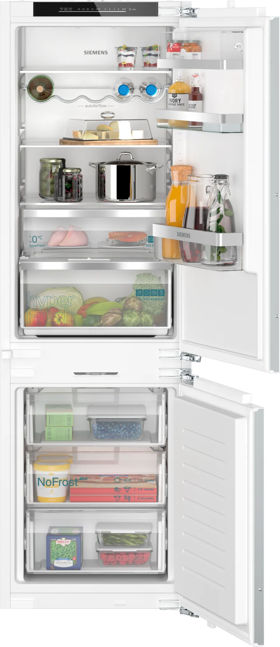 Siemens KI86NADD0 iQ500 ugradni kombinovani frižider