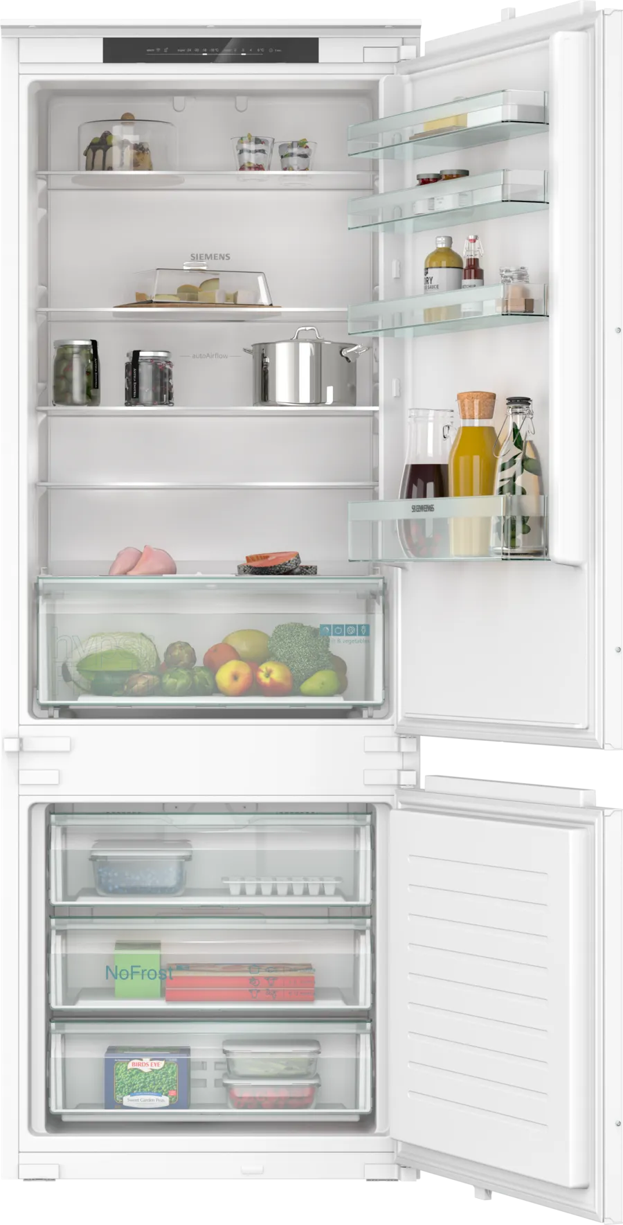 Siemens KB96NNSE0 iQ100 ugradni kombinovani frižider